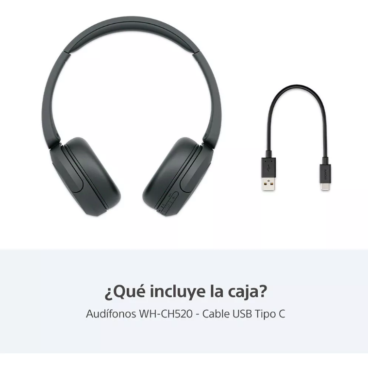 Audífonos inalámbricos WH-CH520
